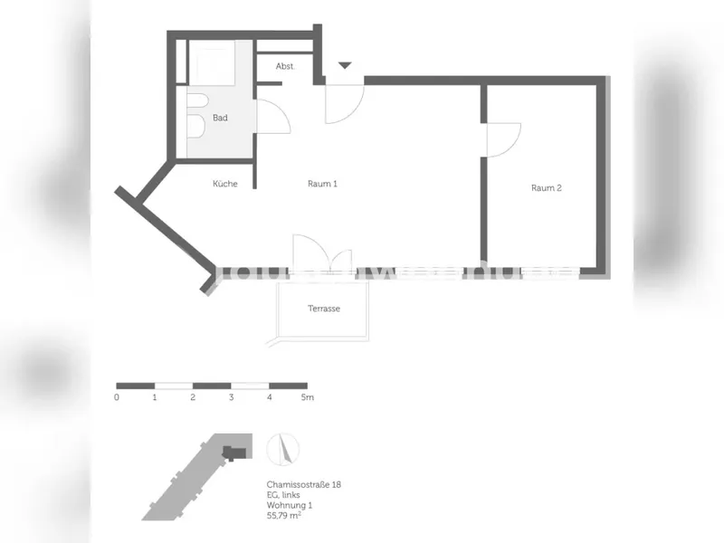 Tauschwohnung: 2 Zimmerwohnung ind Spandau — photo 1